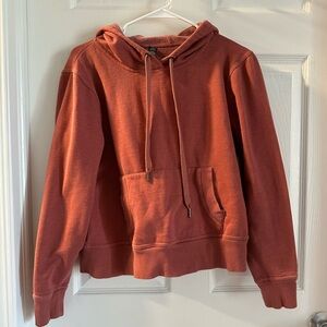 🎉3/$20!! 90 Degree By Reflex Rust Red Hoodie